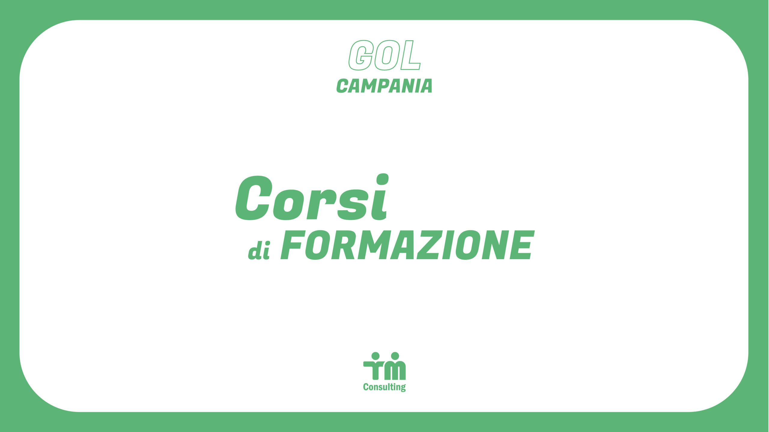 GOL! Campania – Corsi di formazione